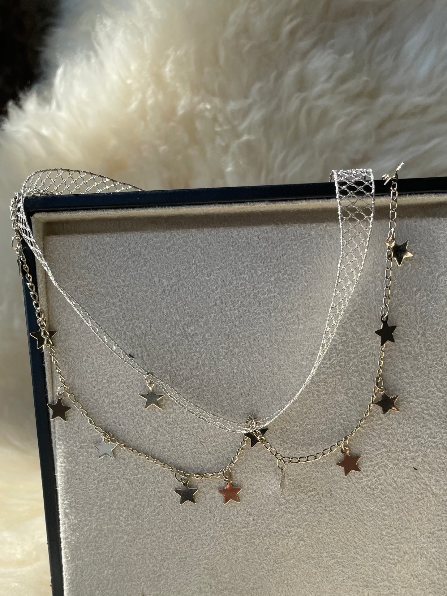 Japanese made lace necklace