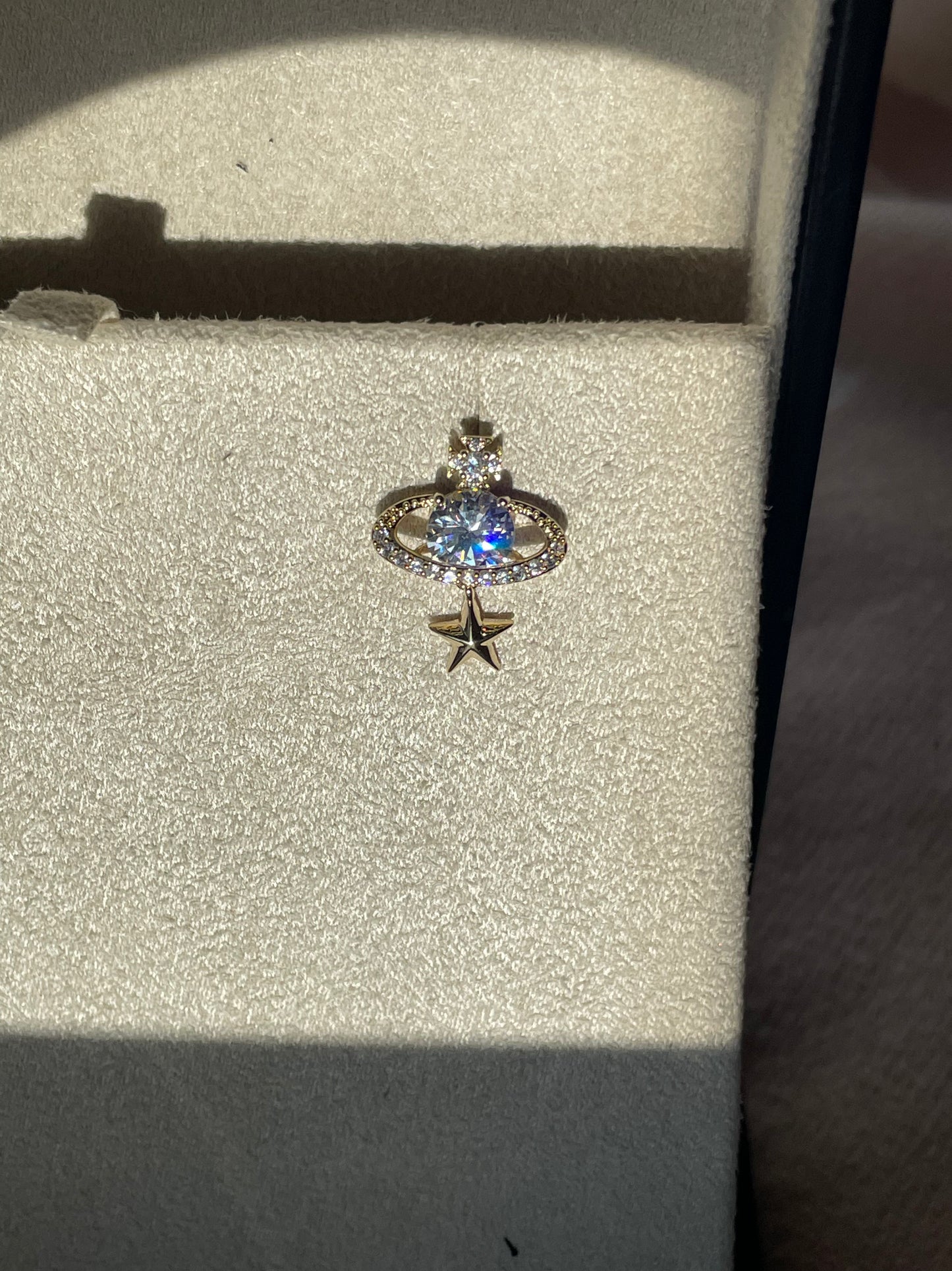 Planet earrings