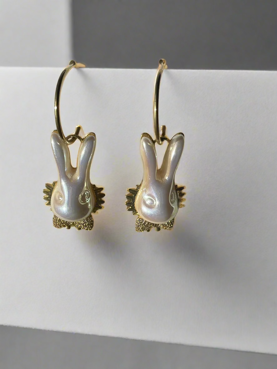 Rabbit earrings
