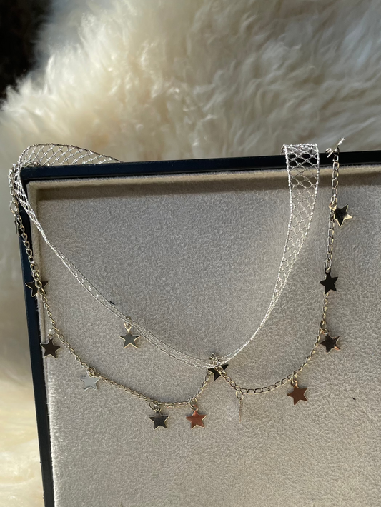 Japanese made lace necklace