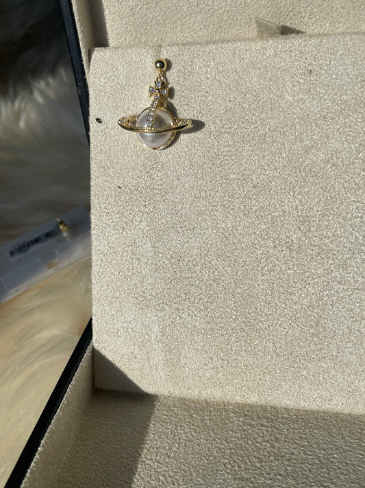 Planet earrings